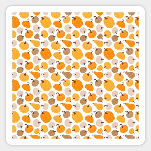 Pumpkins Sticker by LaPetiteBelette